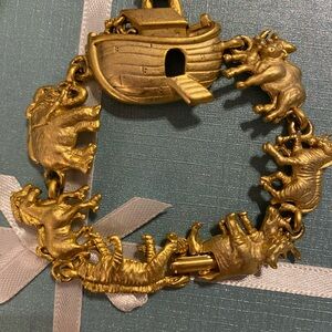 AJC Vintage Animal Charm Bracelet